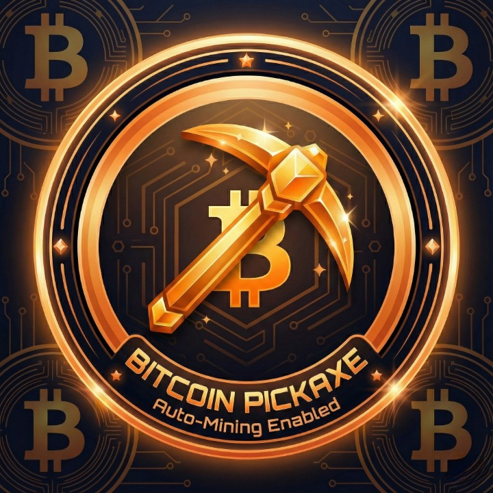 Bitcoin Pickaxe NFT on Algorand